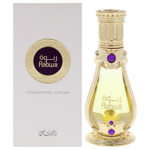 Rabwa by Rasasi for Unisex - 0.63 oz Concentrated Perfume Oil